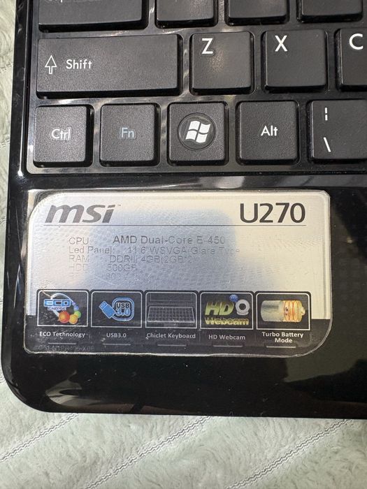kabel diagnostyczny Peugeot/Citroen z laptopem MSI U270+ program