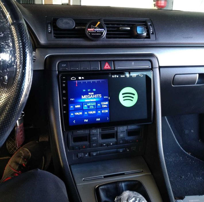 Rádio 2DIN 9" [4+64GB] • AUDI A4 (2000 a 2009) • Android • B6 B7