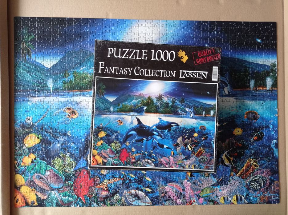 Puzzle 1000 Fantasy Collection, The Art of Lassen, kompletne