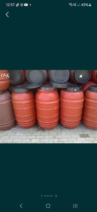 Beczki plastikowe 220 l