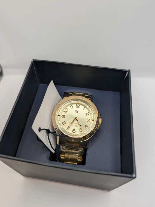 Zegarek damski Tommy Hilfiger złoty elegancki