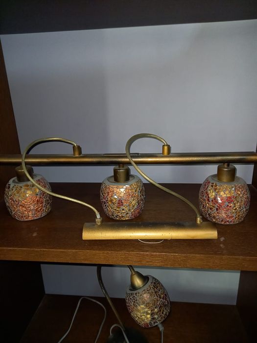 Lampy wisząca i biurowa