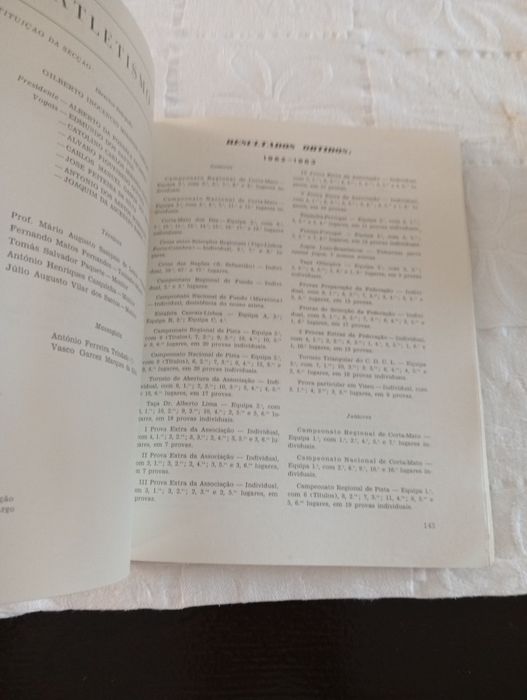 Livro actas SLB 1963