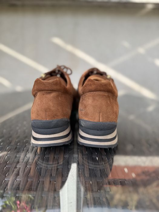 Brązowe sneakersy Gabor Comfort 7½H – skórzane wnętrze EU41