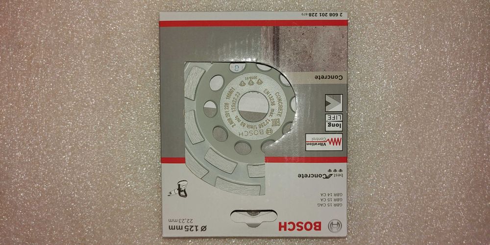 Алмазный чашечный круг Bosch Expert for Concrete 125 мм