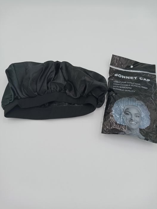 Satynowy czepek do włosów