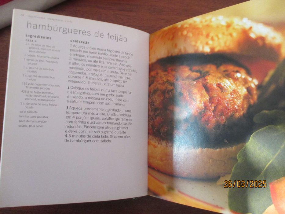 2 livros - Cozinhar com verduras - Cozinha vegetariana