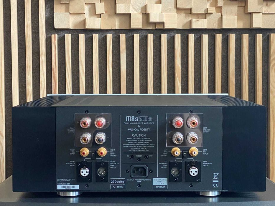 Musical Fidelity M8S-500S silver