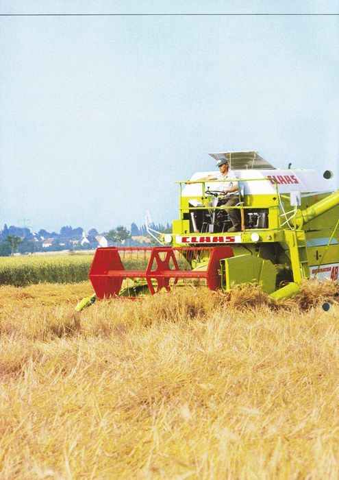 Instrukcja CLAAS Dominator 38 | 38S + plan smarowania