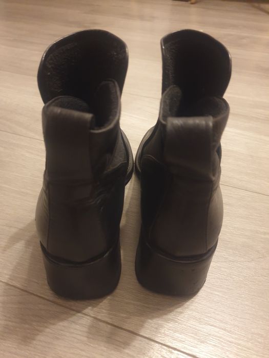 Buty damskie botki 36,5 czarne