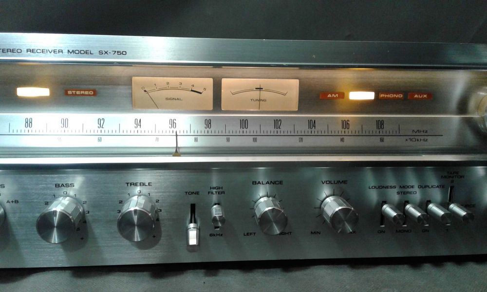 PIONEER SX-750, amplituner stereo vintage