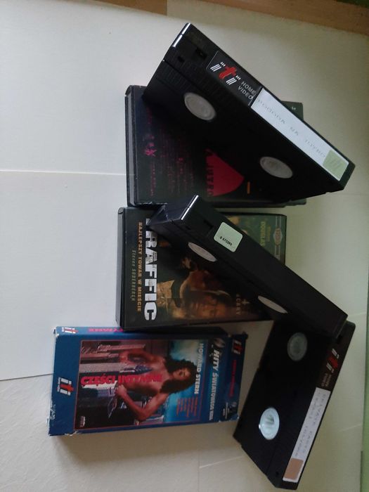 Kasety video VHS 3 filmy
