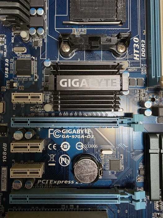 Материнская плата Gigabyte GA-970-D3 | AM3+