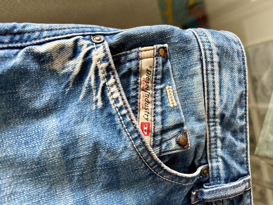 Diesel calças de ganga Carrot fit