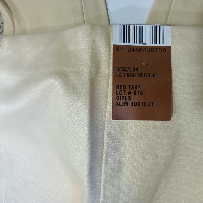 Spodnie damskie LEVI'S żółte 32/34
