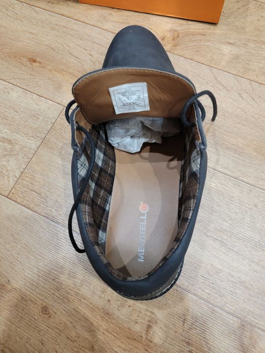Кожанные осенние мужские ботинки Merrell