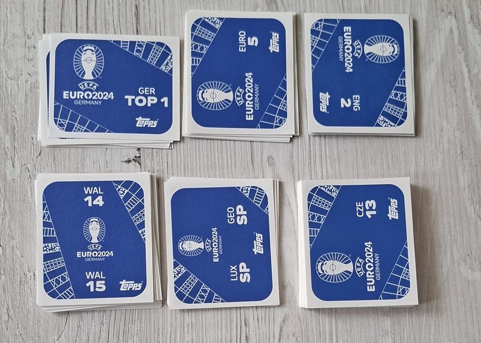 Naklejki Panini Mistrzostwa Europy UEFA Euro 2024