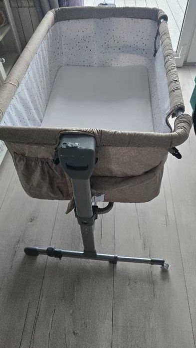 Łóżeczko dostawne KINDERKRAFT Neste Up 2w1 Beżowy max 9kg