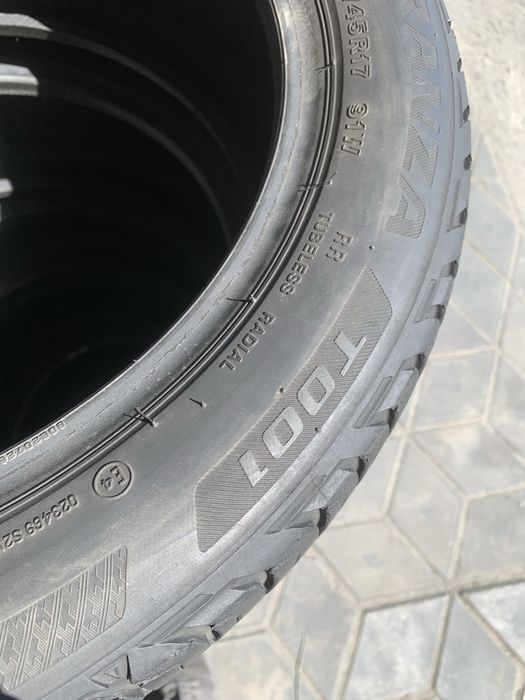 225/45R17 Bridgestone (4шт) 4.5-4.7 мм