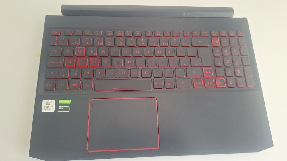 Palmrest e teclado Acer Nitro 5