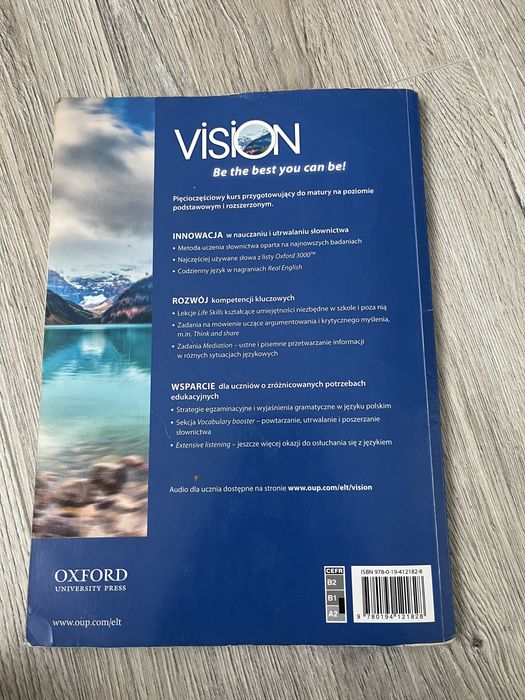 Vision 2. Podręcznik do języka angielksiego A2/B1. Oxford