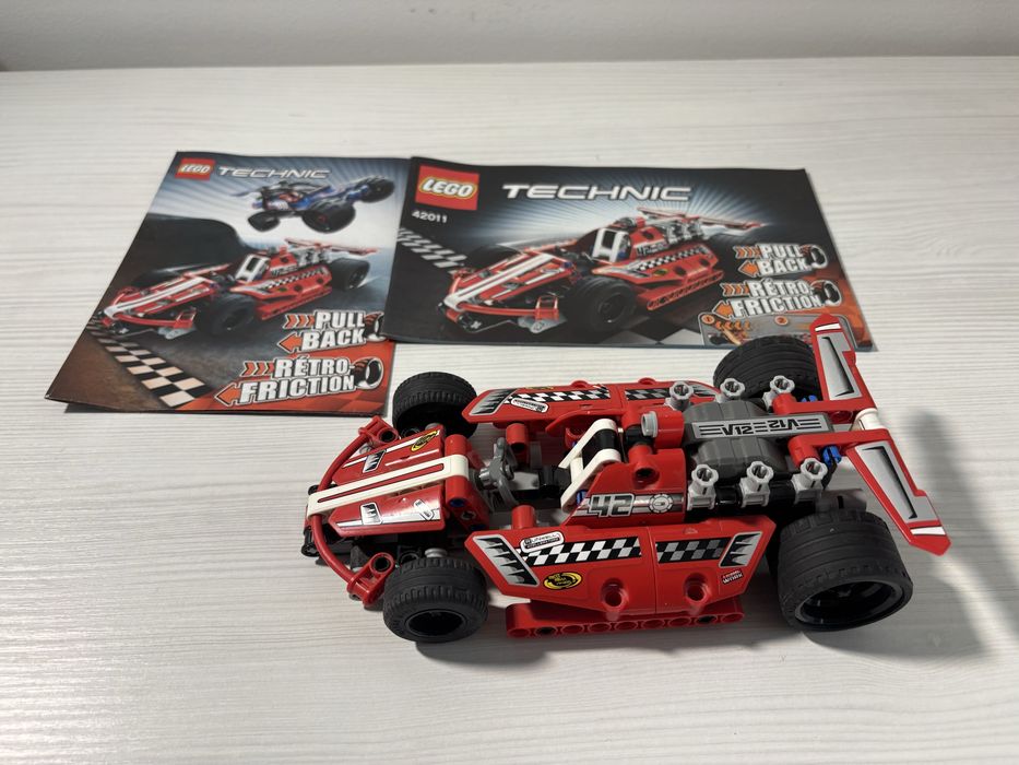 Оригинал ЛОТ LEGO Technic 42034 Квадроцикл и 42011 Болид (Инерционные)