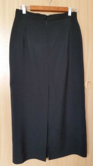 Czarna elegancka długa spódnica rozmiar 40
