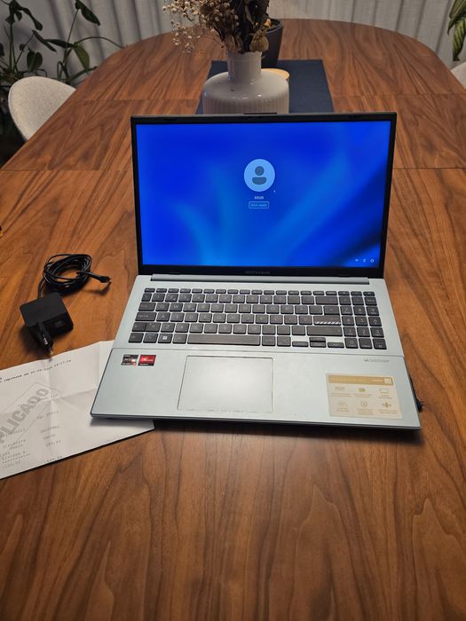 Asus VivoBook Ryzen 5 16GB 512GB. Troca/Retoma. Fatura, Garantia, acessórios