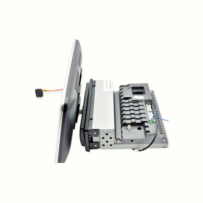 Rádio 1 DIN Android Ecrã 10" Ajustável – GPS Wi-Fi Bluetooth CarPlay