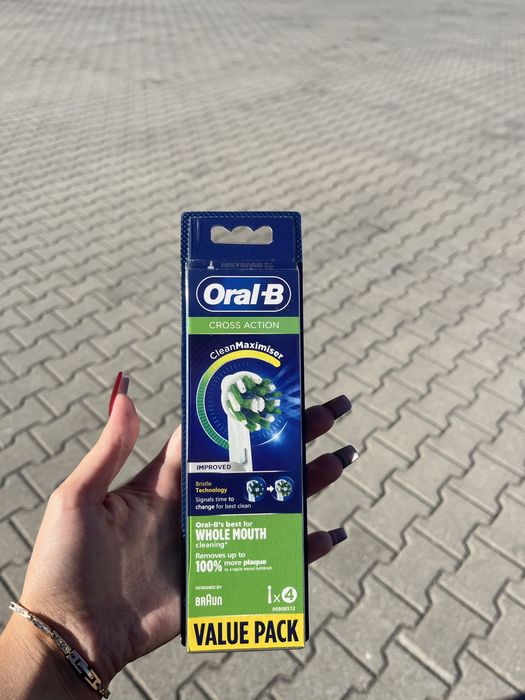 Końcowki do szczoteczki oral-b