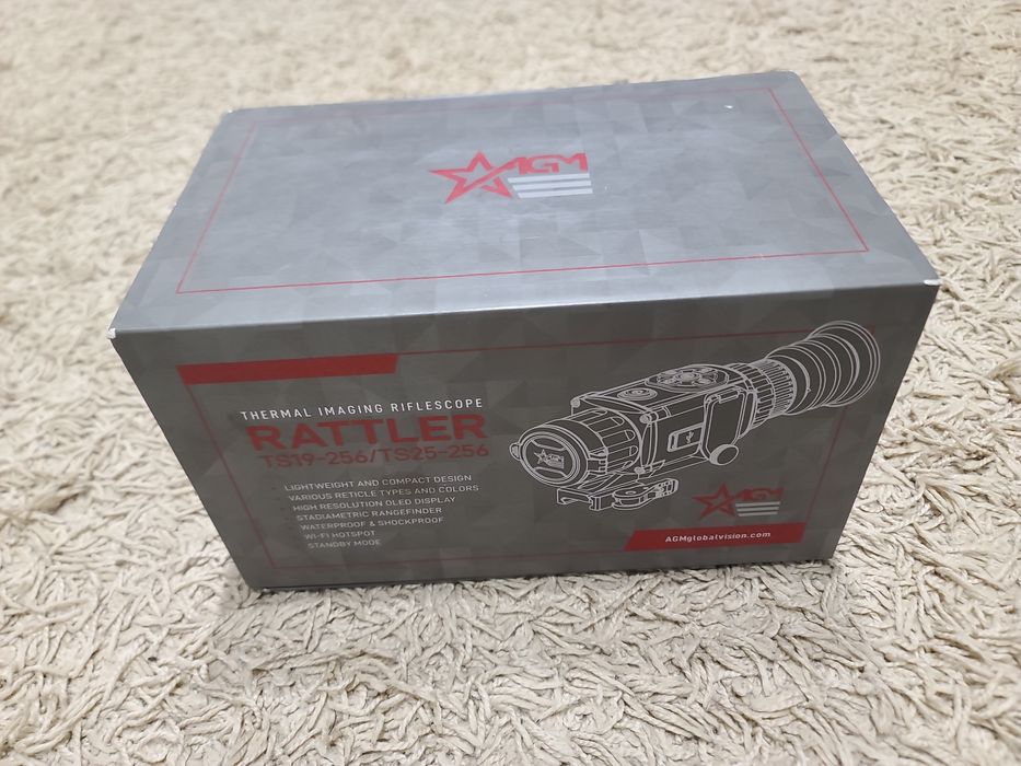 Приціл тепловізор AGM Rattler TS25-256