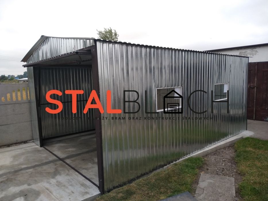 Garaż blaszany 3x5 Szybkie terminy