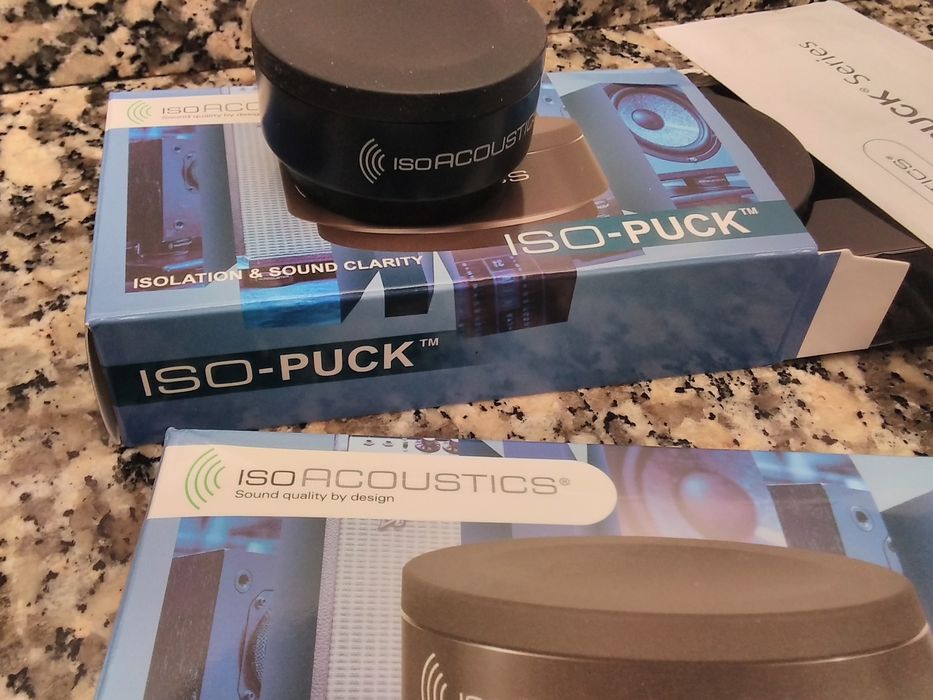 Isoacoustic NOVOS anti vibrações/ressonâncias  Preço fixo Desocupar