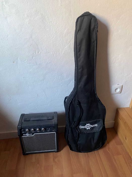 Guitarra e amplificador