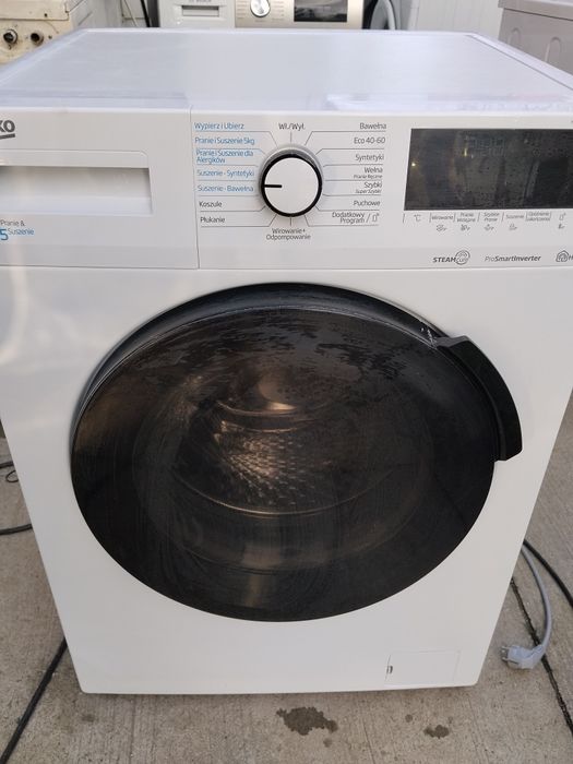Pralko - suszarka Beko 8kg/5kg 1400 obr.  sprawna GWARANCJA