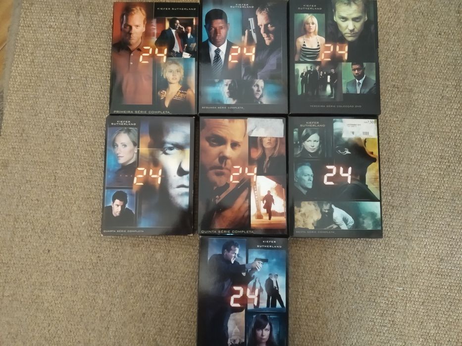 24 Series - DVD Seasons 3, 4, 6, 7