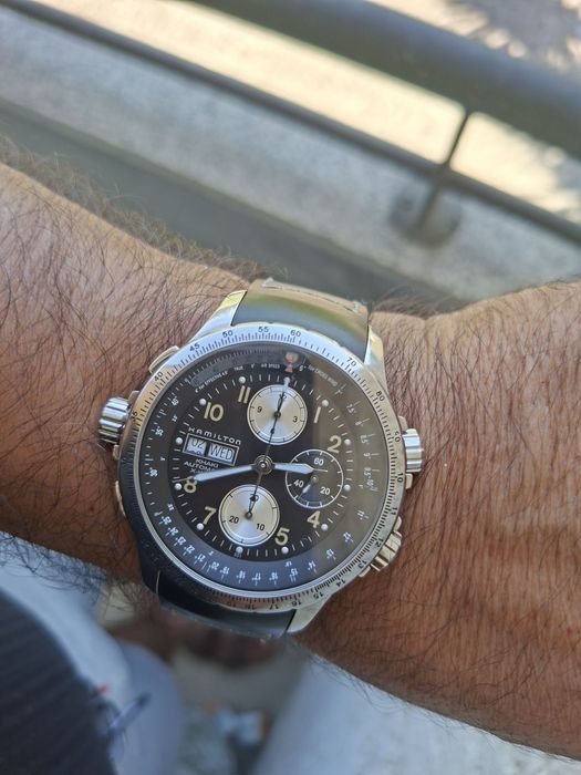 Relogio  Hamilton  chrono  automático.