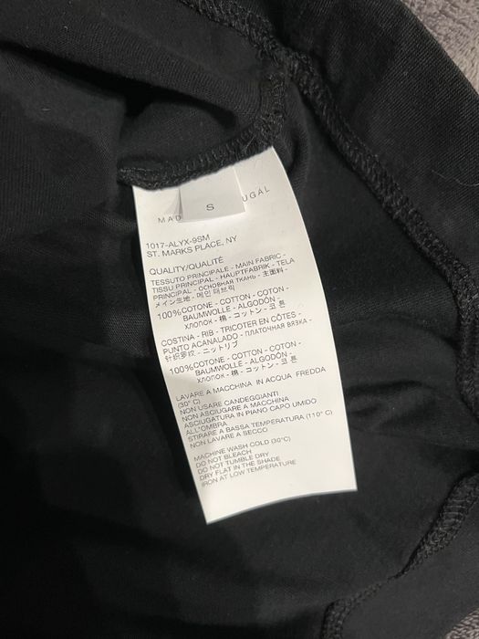 Футболка 1017 ALYX 9SM S розмір