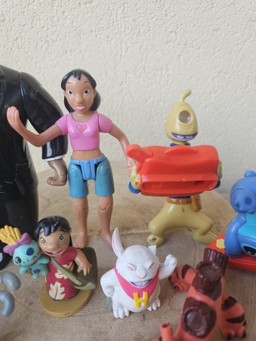 Lilo & Stitch Figures Lot - McDonald's 2002 + Disney + Experiments