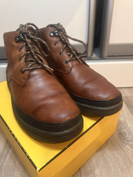 Ботинки Clarks Gortex Кожа Флис
