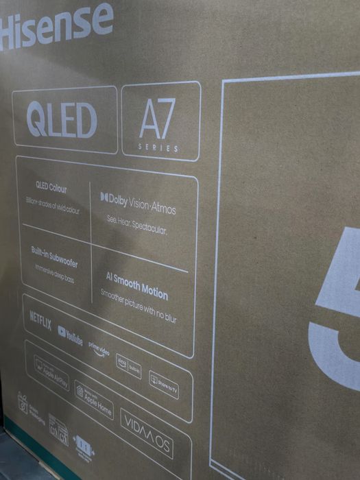 55" Hisense A7 Series tv qled nova