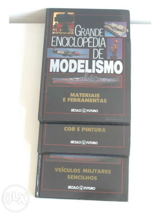 Grande Enciclopédia do Modelismo - 3 volumes