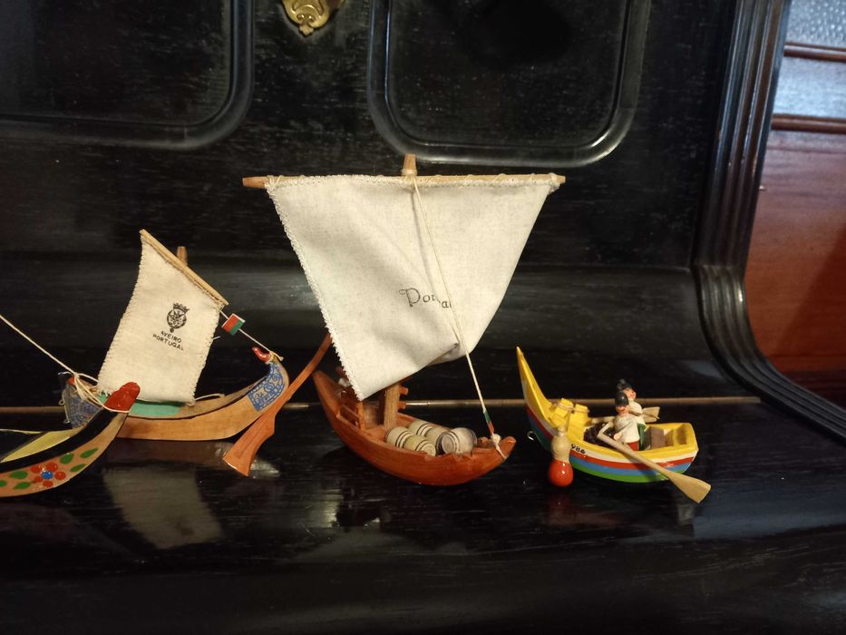 Colecção I  de Barcos de Pesca em madeira