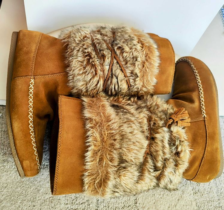 Унты полусапожки  Minnetonka индейские р8