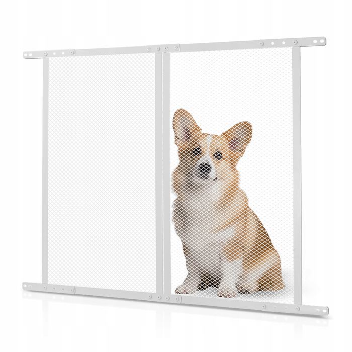 Siatka na drzwi do kampera VEVOR Z moskitierą 660X610 mm aluminium