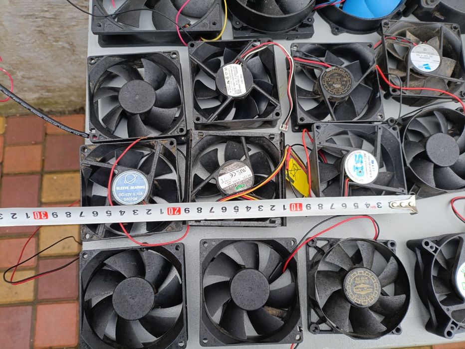 Кулеры, вентиляторы охлаждения