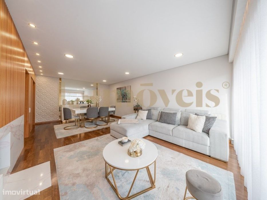 Apartamento T3, Mobilado E Equipado, No Fórum, Vizela.