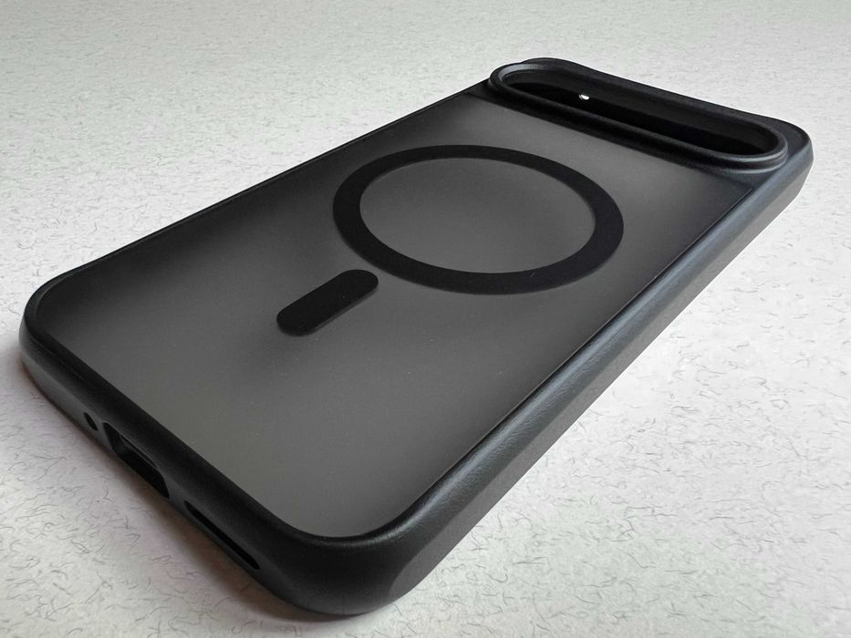 Google Pixel 9 Pro XL чохол Magnetic MagSafe чорний силікон TPU чехол