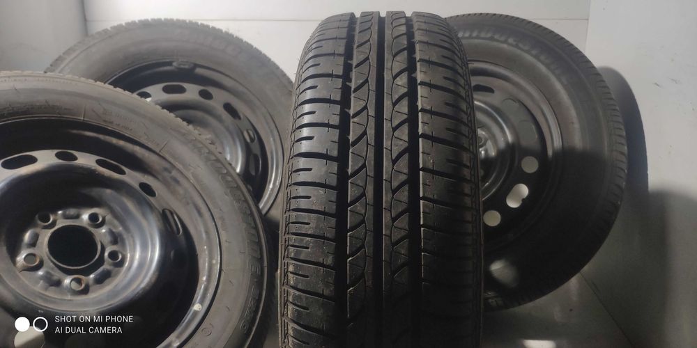 Koła 195/65R15 BRIDGESTONE 5x114,3 MAZDA stalowe 15 komplet 4szt lato