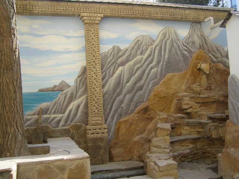 Водопад ручей. Напольный водопад. Увлажнитель воздуха.